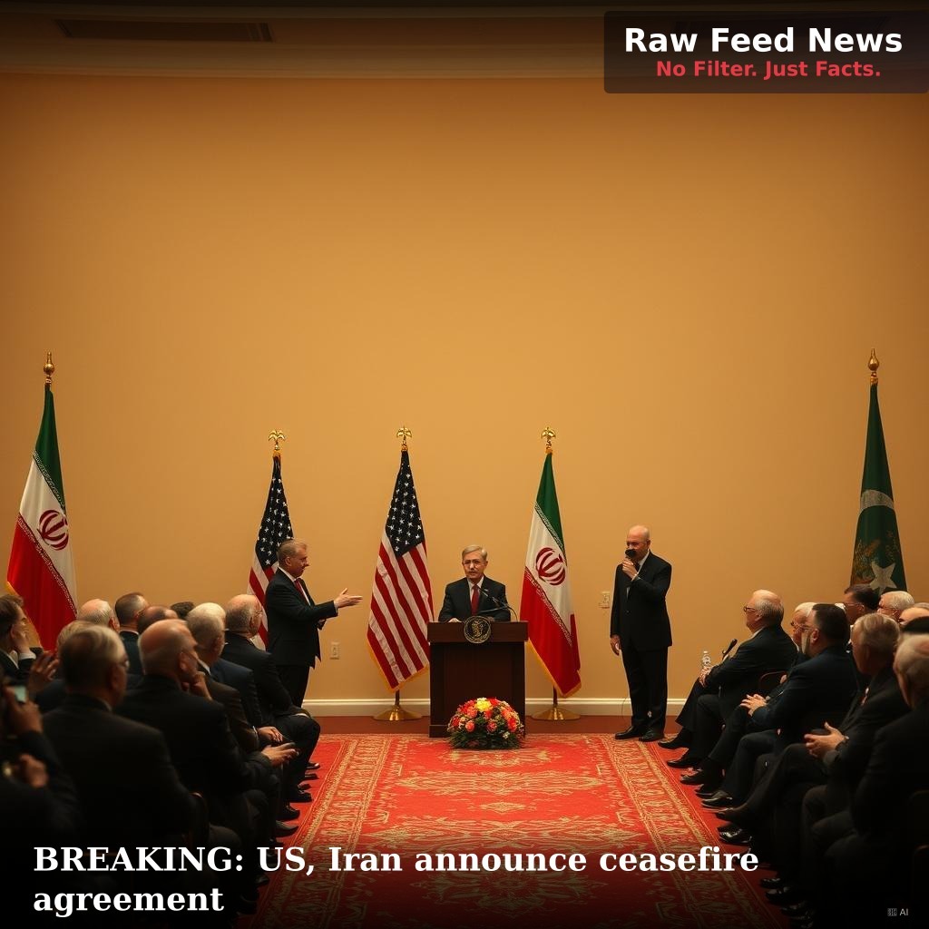 BREAKING: US, Iran announce ceasefire agreement