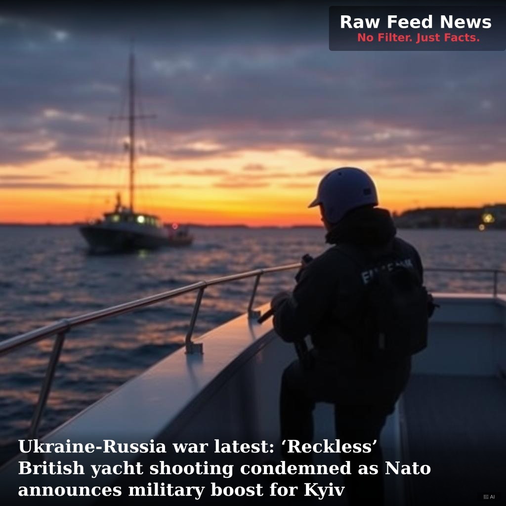 Ukraine-Russia war latest: ‘Reckless’ British yacht shooting condemned as Nato announces military boost for Kyiv